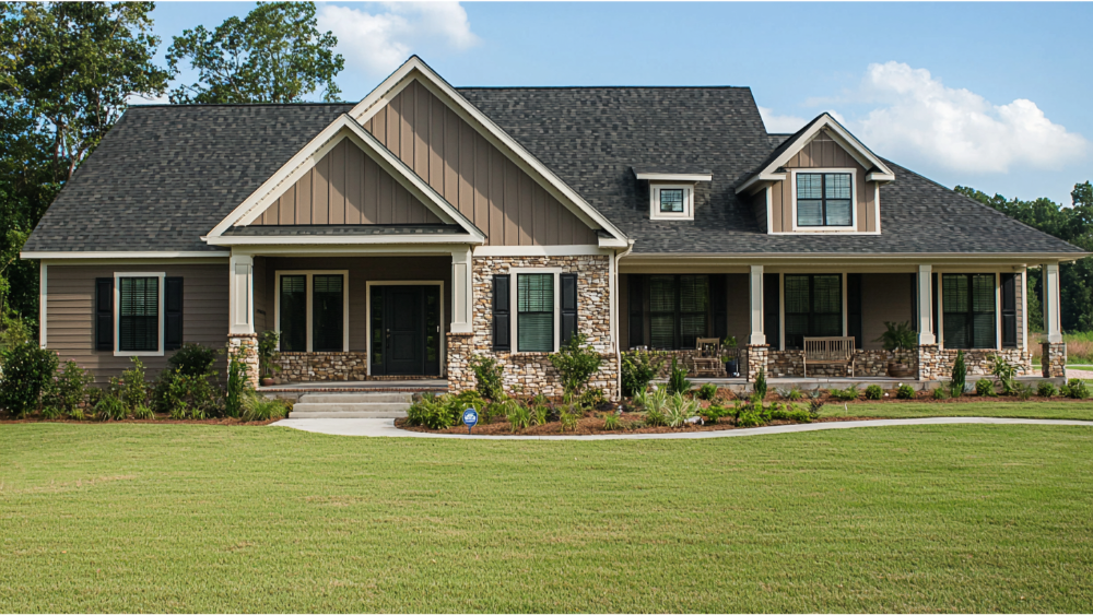 A house with nice siding