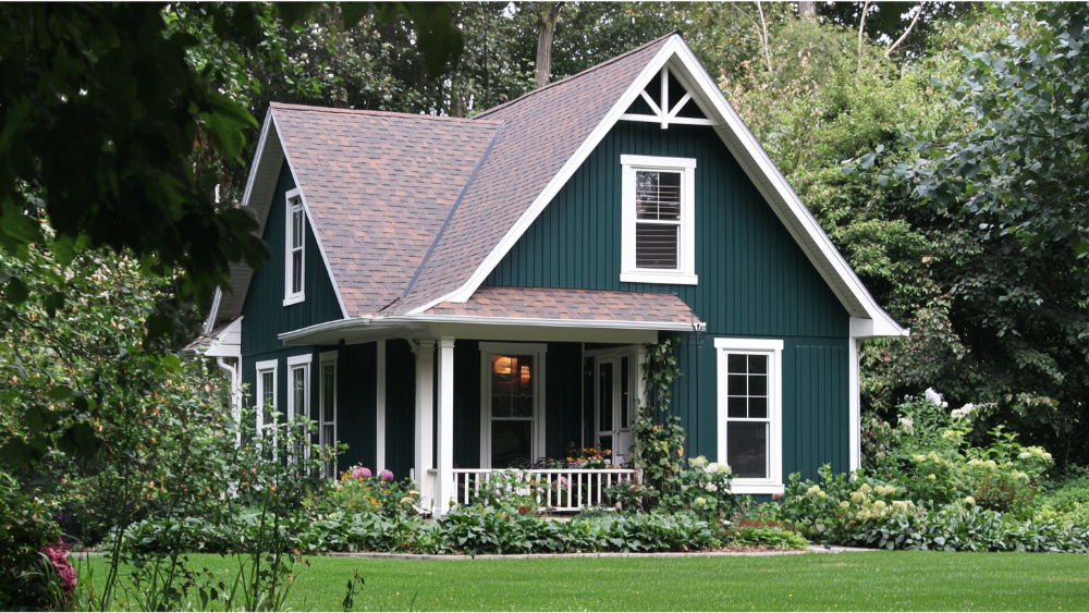 A house with nice siding