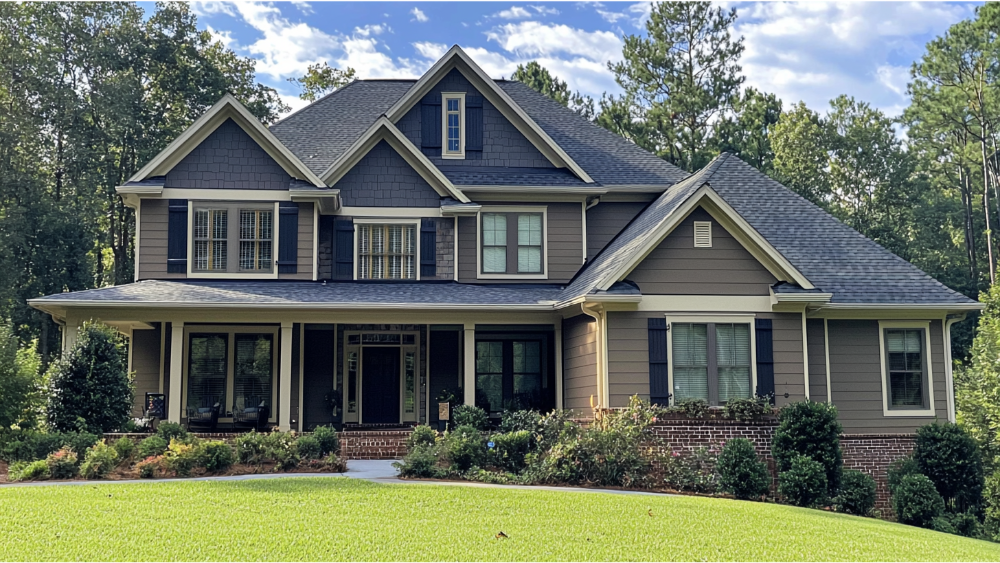 A house with nice siding