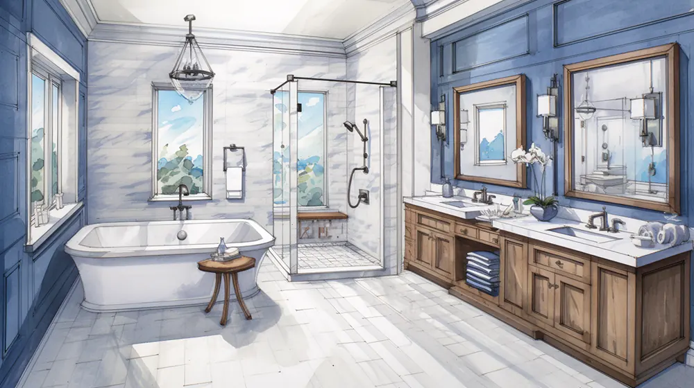 The blueprint for a luxurious bathroom remodel