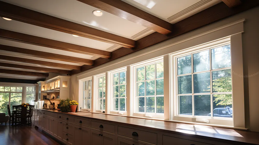 Alternative to kitchen soffits