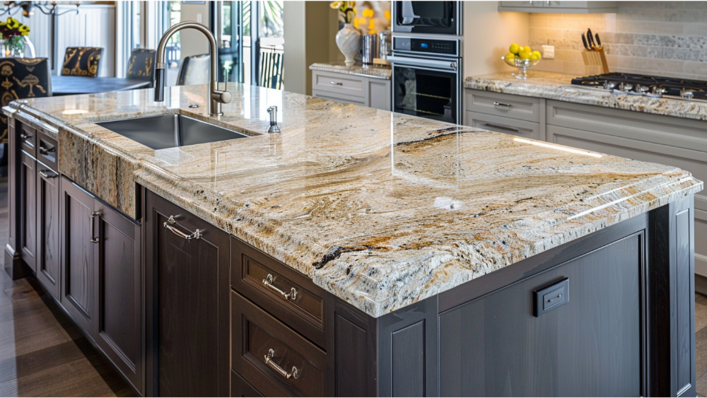 Countertops in the kitchen