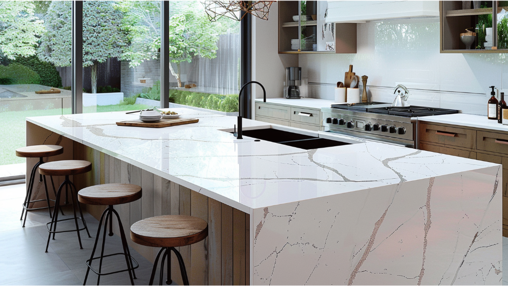 Marble countertops