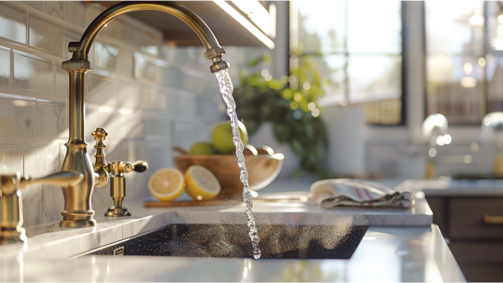 A functional kitchen sink