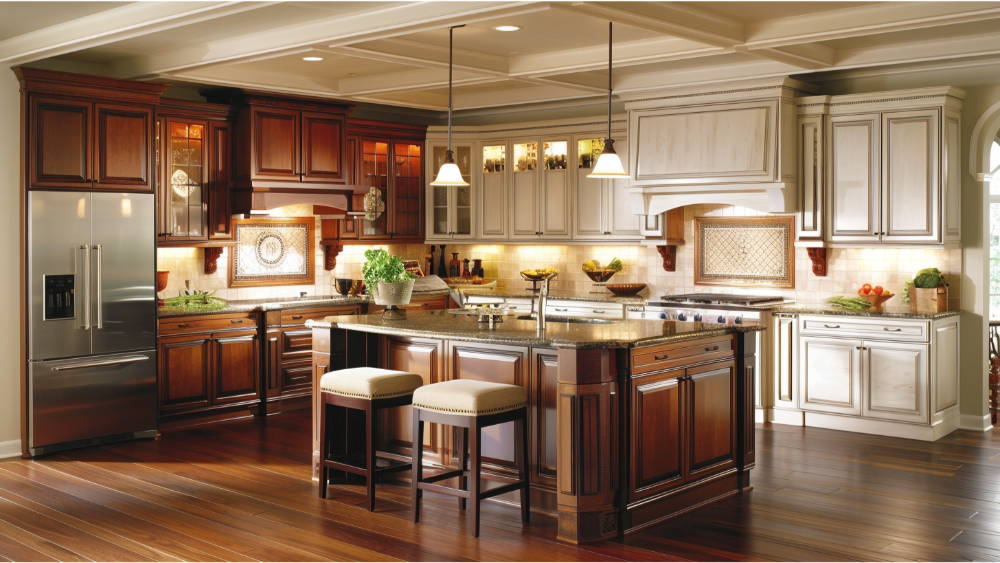 Different cabinet styles and colors