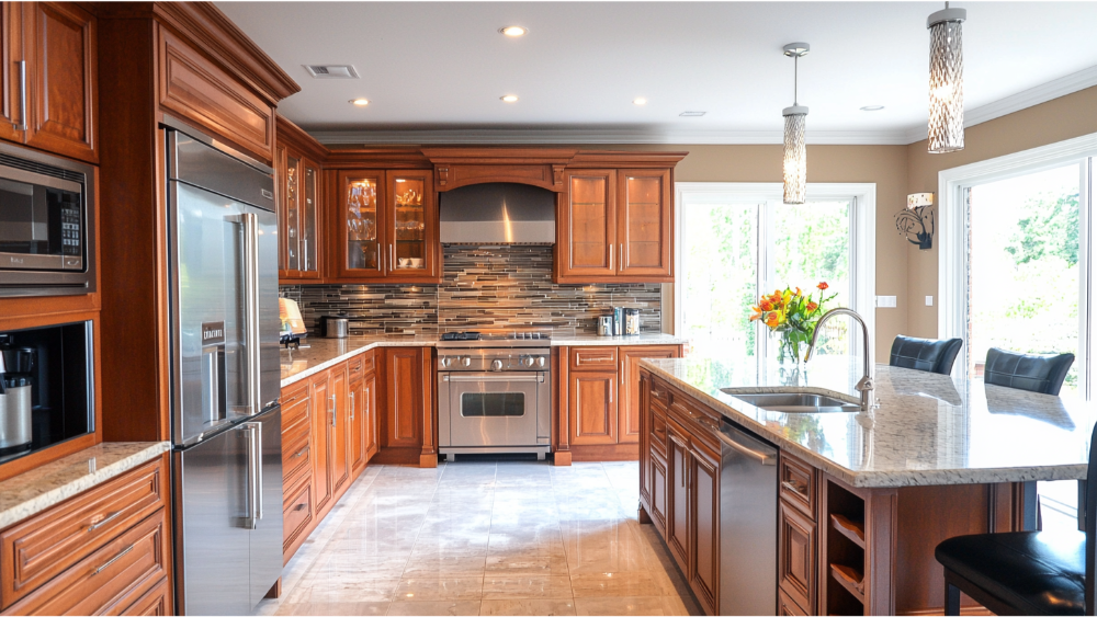 Kitchen cabinets