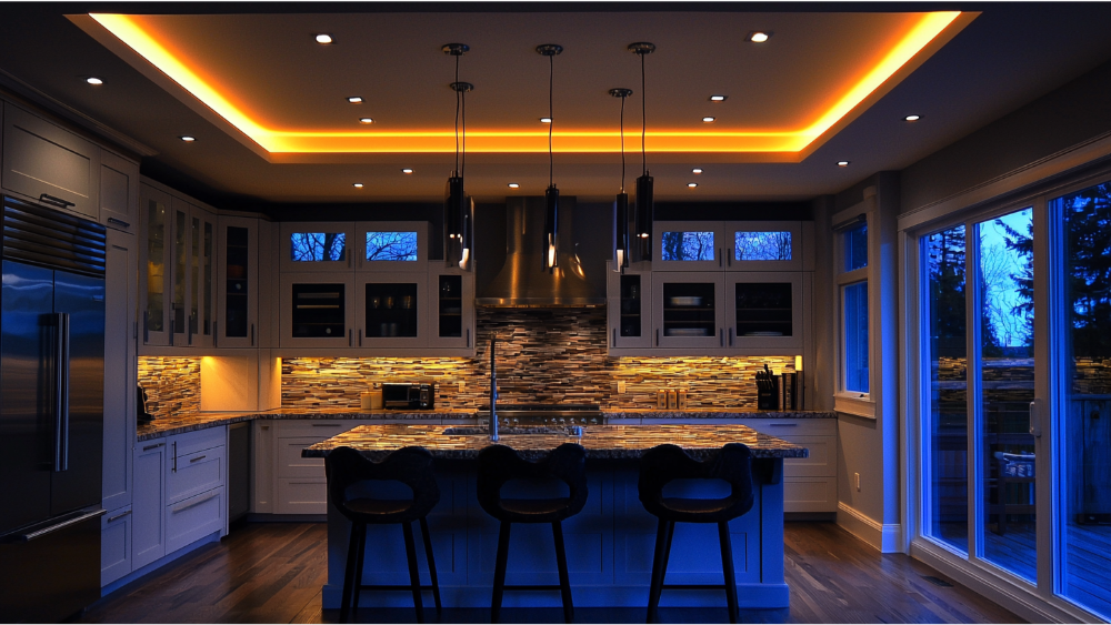 Lighting in a kitchen