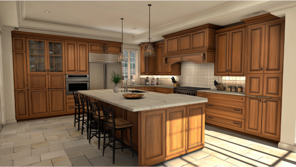 Kitchen cabinets