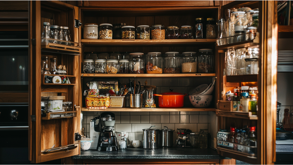 Kitchen cabinets