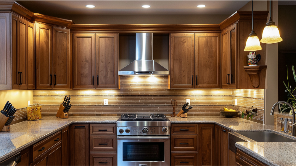 Under kitchen cabinet lighting