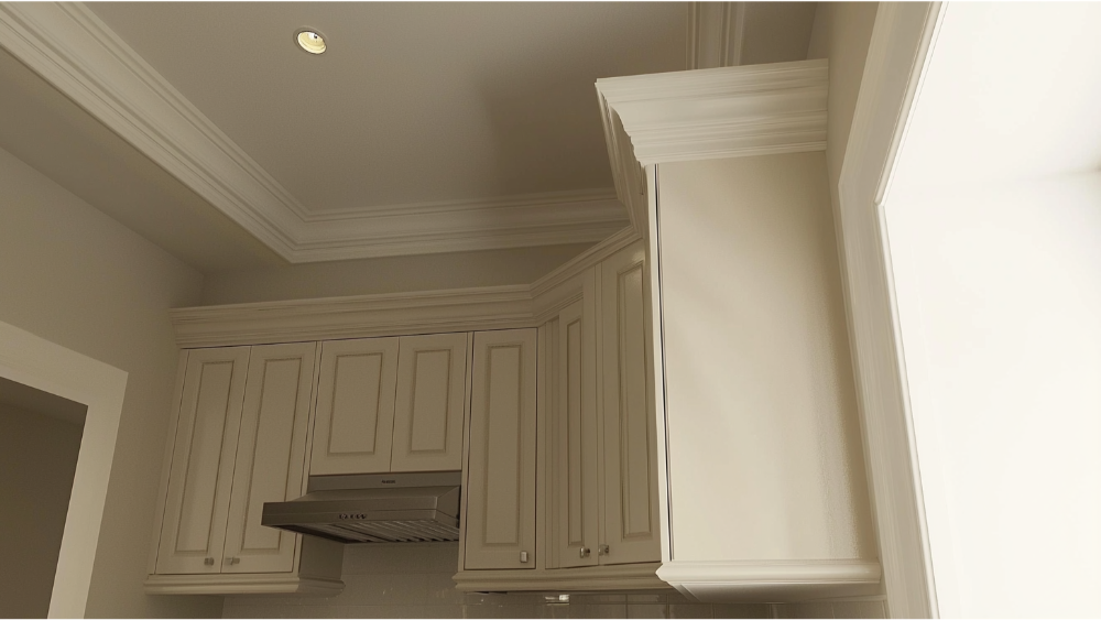 Kitchen cabinet soffit