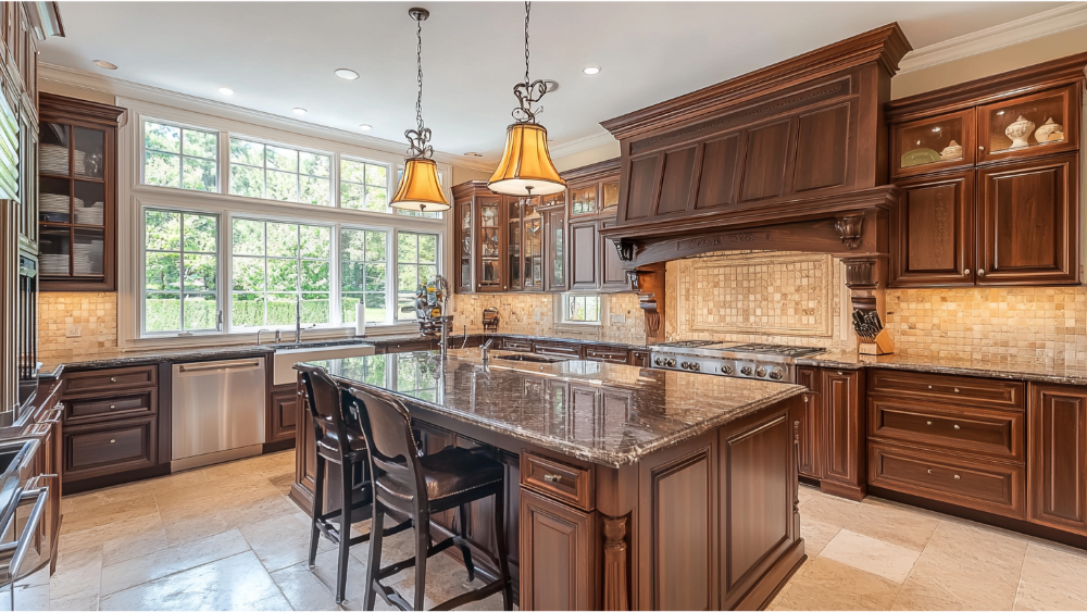 A nice remodeled kitchen