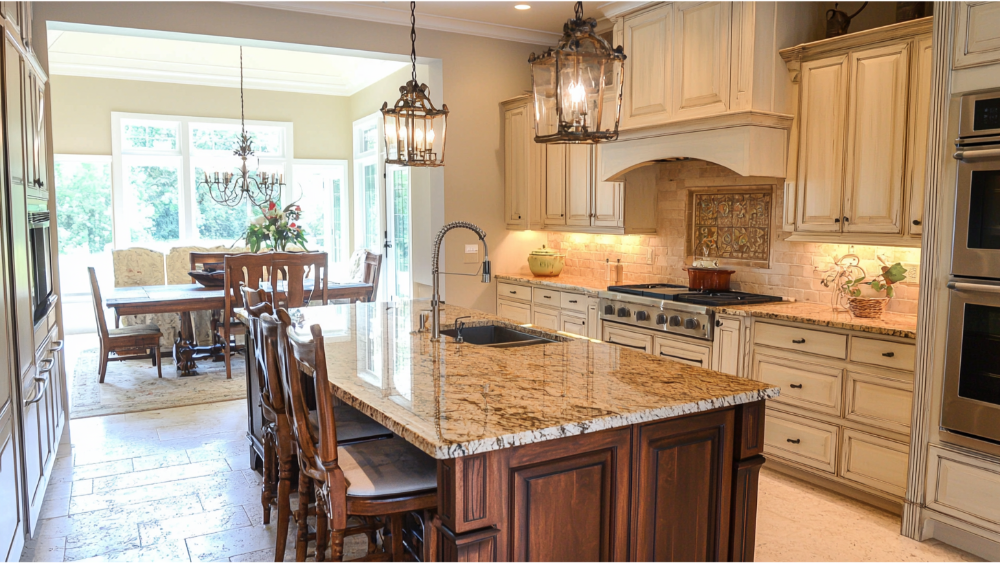 A nice kitchen remodeled by professionals