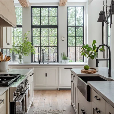 black kitchen faucets