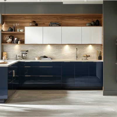two tone kitchen cabinets