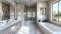Heated Bathroom Floor